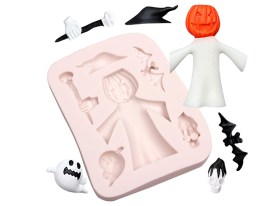 Molde silicona espanta pajaros Halloween